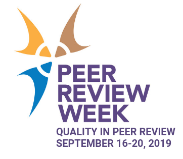 Peer Review Week logo